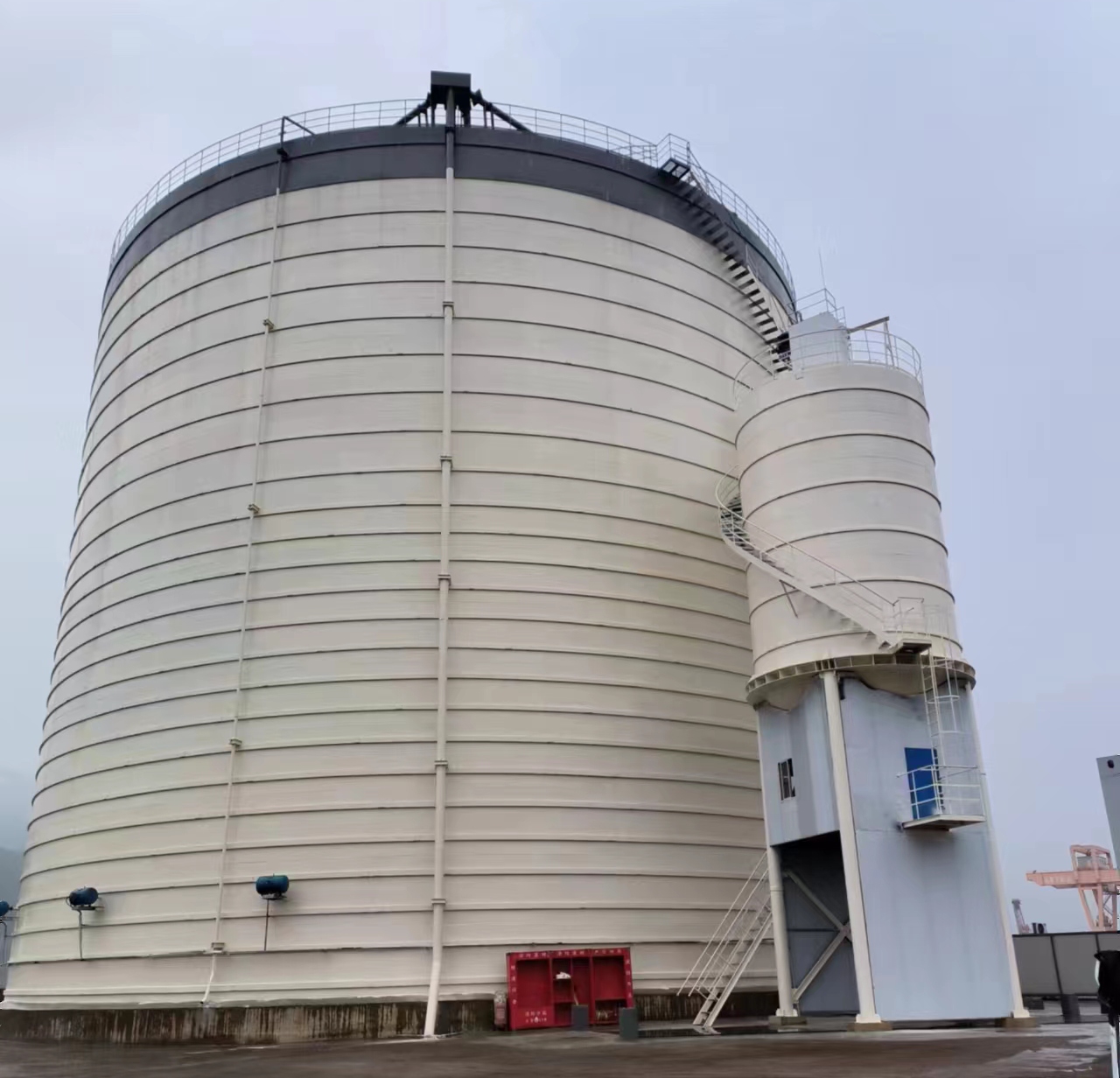 冠县10万吨水泥钢板库