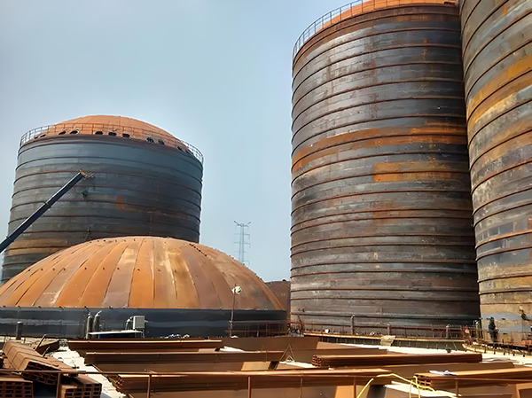 冠县焦粉钢板仓